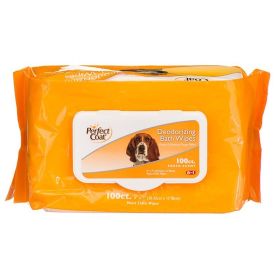 Perfect Coat Deodorizing Bath Wipes for Dogs