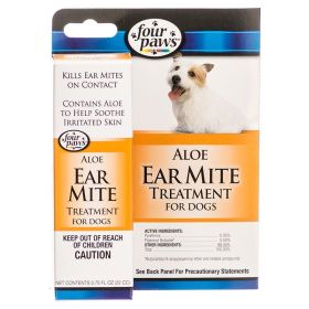 Four Paws Ear Mite Remedy for Dogs