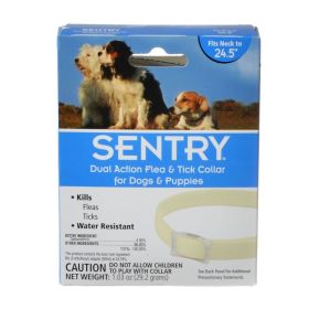 Sentry Dual Action Flea & Tick Collar for Dogs