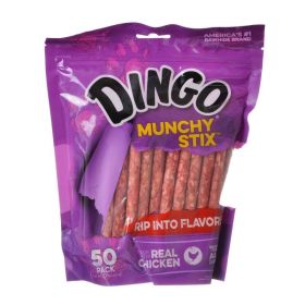 Dingo Munchy Stix Chicken & Rawhide Chews (No China Sourced Ingredients)