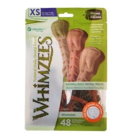 Whimzees Brushzees Dental Treats - X-Small