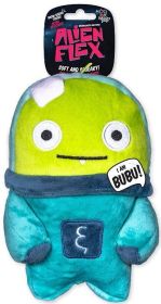 Spunky Pup Alien Flex Buba Plush Dog Toy