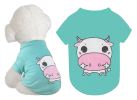 Pet Clothes Small Dog Clothes Fashion Spring Summer Clothes [Cow]