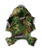 [G] Stylish Dog Raincoat Pet Raincoat Dog Hooded Raincoat Rain Gear