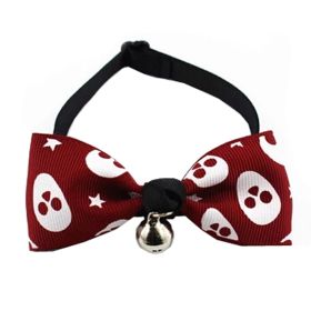 Adjustable Dog/Cat Bow Ties Pet Collars Dog Leash Puppy Collars, G