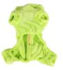 Comfy Cotton Dog's Winter Pet Clothing (Apple Green Dinosaur Costume, Size L)