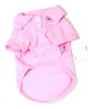 Comfy Cotton Dog's Polo Shirt Pet Clothing Puppy Clothes Pet Apparel (Pink, SM)