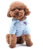 Comfy Cotton Dog's Polo Shirt Pet Clothing Puppy Clothes Pet Apparel (Blue, SM)