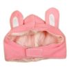 Lovely Rabbit Hat Pet Costume Accessory, Large, Pink