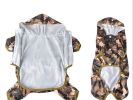 Fashion Camouflage Raincoats for Dogs Puppy Pet Dog Raincoat Dog Clothes, L