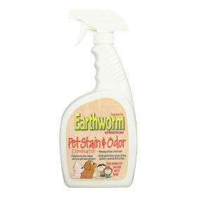 Earthworm Pet Stain and Odor Eliminator - Case of 6 - 32 FL oz.