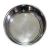 Stainless Steel Pet Bowl with Sneaky Dog Design and Rubber Base, Multicolor