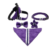 Fenrir purple leopard harness