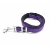 Fenrir purple leopard leash
