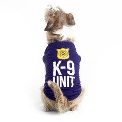 K9 Unit Dog Costume, L