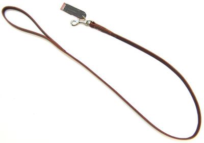 Circle T Latigo Leather Lead (size: 4' Long x 5/8" Wide)