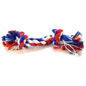 Flossy Chews Colored Rope Bone (size: Mini (6" Long))