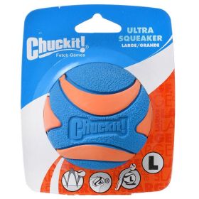 Chuckit Ultra Squeaker Ball Dog Toy (size: Large (3" Diameter))