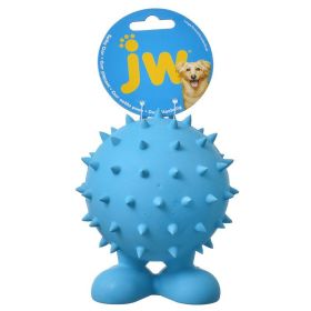 JW Pet Spiky Cuz Dog Toy (size: Large - 5.3" Tall (Assorted Colors))