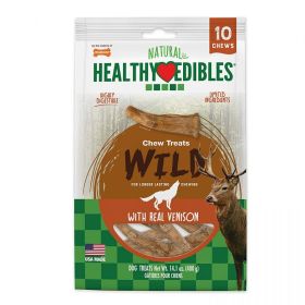 Nylabone Healthy Edibles Wild Antler Chews - Venison (size: Medium - 10 Pack)