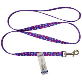 Pet Attire Styles Nylon Dog Leash - Special Paw (size: 4' Long x 5/8" Wide)