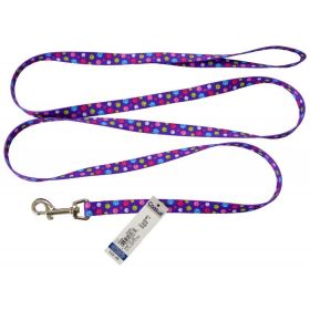 Pet Attire Styles Nylon Dog Leash - Special Paw (size: 6' Long x 5/8" Wide)