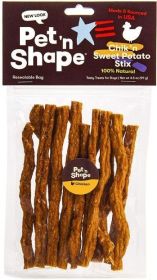 Pet 'n Shape Natural Chik 'n Sweet Potato Stix Dog Treats (size: 3.5 oz)