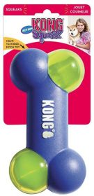 KONG Squeezz Action Bone Blue (size: Large - 1 count)