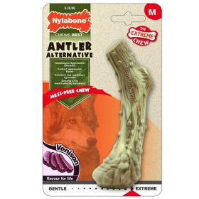 Nylabone Power Chew Antler Alternative Venison Flavor (size: Medium - 1 count)