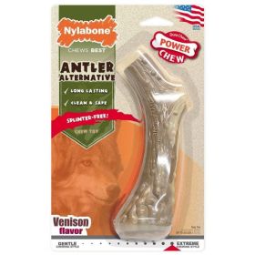 Nylabone Power Chew Antler Alternative Venison Flavor (size: Large - 1 count)