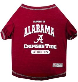 Pets First Alabama Tee Shirt for Dogs and Cats (size: large)