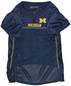 Pets First Michigan Mesh Jersey for Dogs (size: medium)