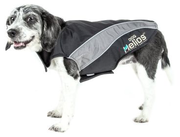 Helios Octane Softshell Neoprene Satin Reflective Dog Jacket w/ Blackshark technology (Option: X-Small)