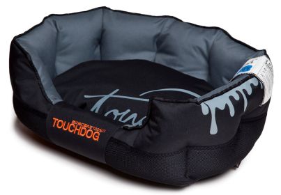 Touchdog Performance-Max Sporty Comfort Cushioned Dog Bed (Option: Medium)